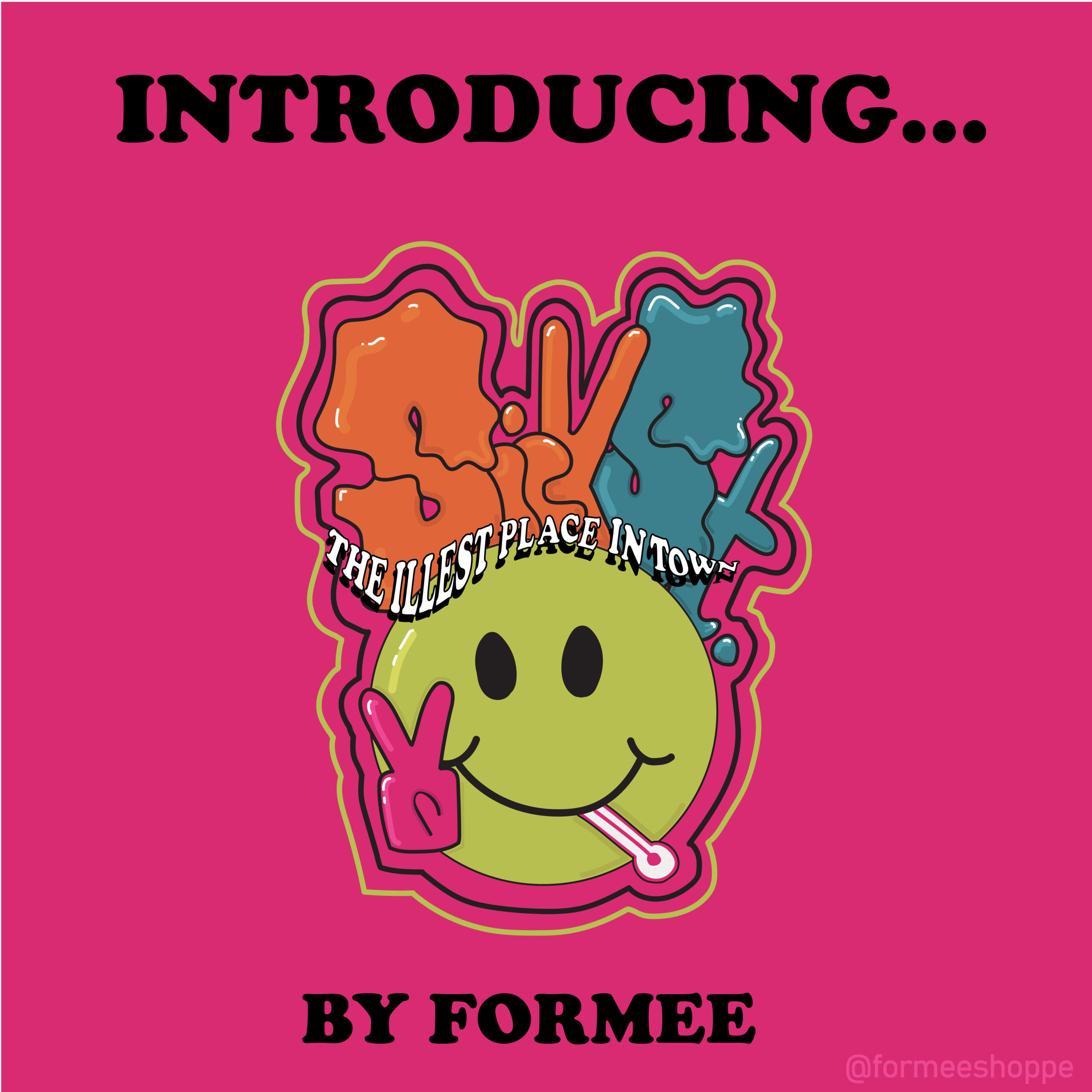 Social media launch of Sick St., Formee's in-house Street Wear label.