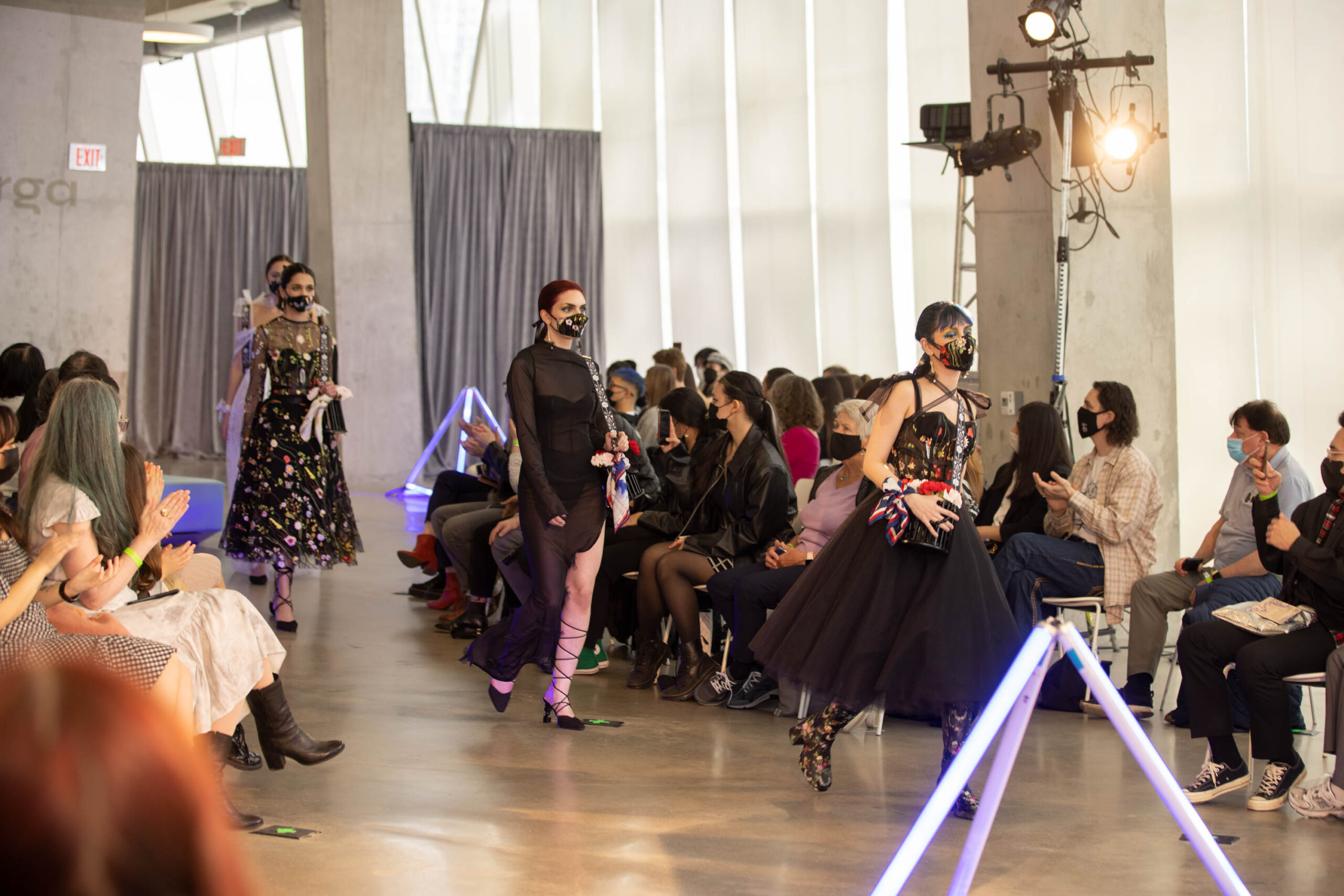 Another snapshot of the Mass Exodus 2022 Ryerson Fashion Show.